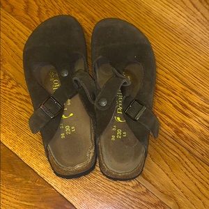 Birkenstock Slip On Sandals, Size 6